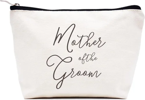Vista 66 de LIBIHUA Bolsa de maquillaje para mujer, bolsa de cosméticos regalos para ella, bolsa de viaje femenina, Beige, 1 en mi era de Lacrosse Mom