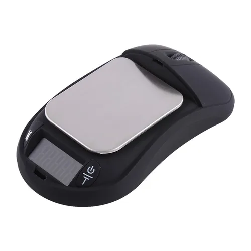 Vista 2 de Mini báscula digital, báscula de bolsillo de precisión, báscula digital de gramos, báscula pequeña para alimentos/joyas, báscula de granos, fácil