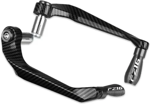 Vista 6 de Accesorios de motocicleta para FZ16 FZ25 2008-2018 Agarres de manillar de freno final Palanca de embrague Protección (color : negro)