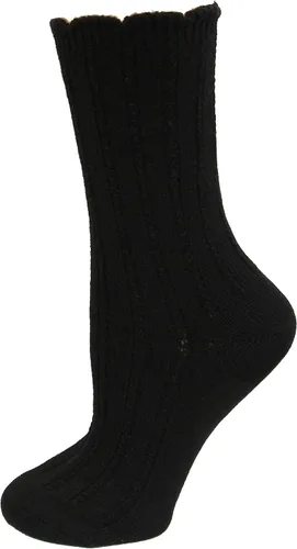Vista 93 de K. Bell, calcetines retro varsity de lechuga para mujer Adultish (negro)