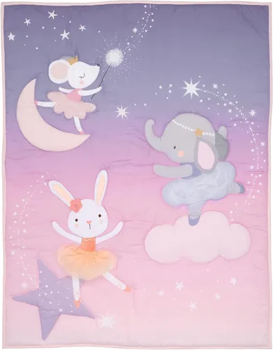 Vista 7 de Bedtime Originals Tiny Dancer - Juego de cama para cuna de bebé (3 piezas), diseño de elefante