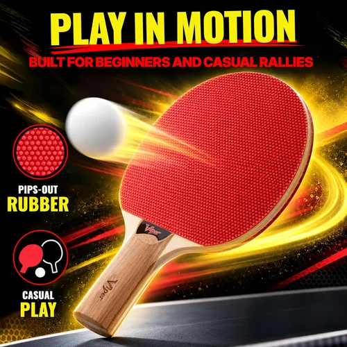 Vista 2 de Viper by GLD Products One Star - Raqueta de tenis de mesa, hoja de tamaño 2-Multi