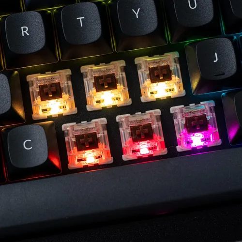 Vista 6 de Keychron Q2 - Perilla de teclado mecánico personalizado con cable, diseño del 65% QMKVIA macro programable con interruptor Gateron G Pro Brown