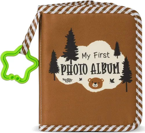 Vista 9 de Álbum de Mi Primera Familia del Bebé, Libro de Tela Suave para Fotos de Animales, Mi Primer Libro de Fotos, Álbum de Recuerdos del Bebé, Regalo que