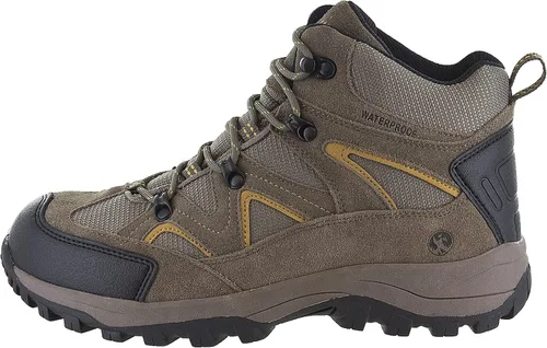 Vista 8 de Northside Botas de senderismo impermeables de cuero para hombre Snohomish bronceado miel bronceado TanDark Honey 115