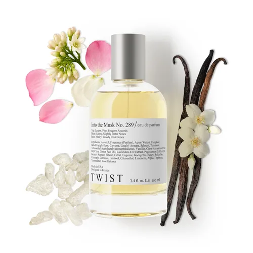 Vista 80 de Twist - Addicted No. 3 - Eau De Parfum inspirado en Y. Black Opium, Perfume de larga duración para mujer, Ámbar y Vainilla, Vegano, Ingredientes