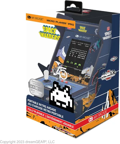 Vista 10 de My Arcade Atari Micro Player Pro: 100 Arcade Classics Games, 6.75" Portable Mini Arcade Machine, Retro Gaming Consoles
