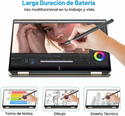 Vista 6 de Lápiz óptico HP para portátiles con pantalla táctil Pavilion, Envy, Spectre y X2 x360