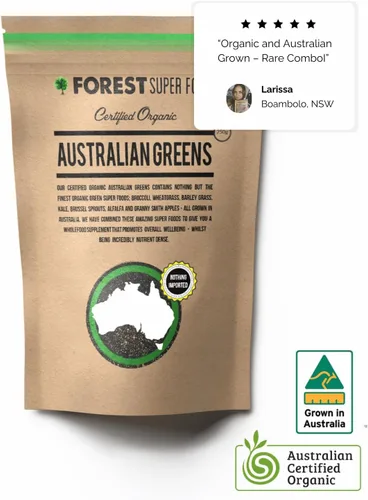 Vista 2 de Mezcla de alimentos integrales de verduras australianas orgánicas certificadas 7 increíbles alimentos integrales Sin rellenos ni aditivos