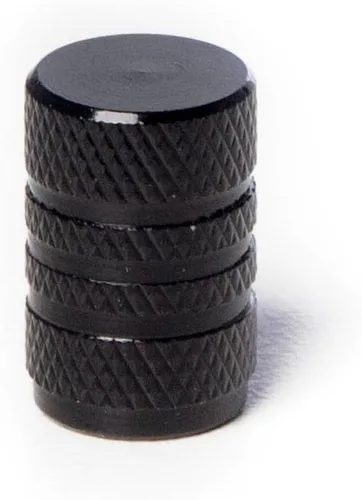 Vista 2 de Circuit Performance Tapones de válvula de aluminio negro serie VC1 (8 piezas)