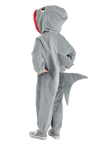 Vista 2 de Pijama de Tiburón para Niños Pequeños Multicolor
