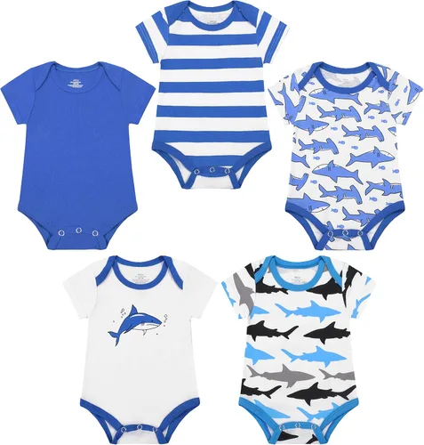 Vista 2 de ABeCue Conjunto de ropa de canastilla para bebé niño recién nacido, paquete de regalo para bebés, 20 piezas