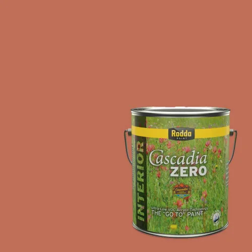 Vista 163 de Rodda Paint CASCADIA ZERO - Pintura plana e imprimación para interiores en uno, cuarto de galón, crema de ballet