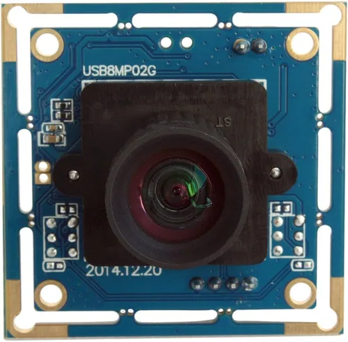 Vista 10 de ELP Módulo de cámara USB de 8MP 2448p Tablero de cámara web Lente gran angular de 0.083 in 8MP HD Cámara USB industrial portátil
