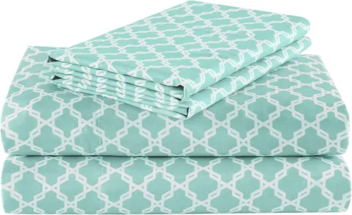 Vista 18 de Comfort Spaces - Sábana bajera Coolmax supersuave y resistente a la decoloración que absorbe la humedad con elásticos alrededor que se adapta a