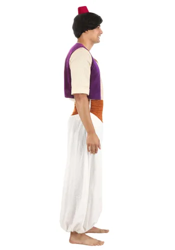Vista 8 de Disfraz Deluxe de Aladdín Callejero de Disney para Hombre Multicolor