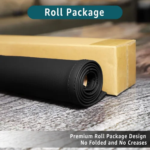 Vista 6 de Funda para reposacabezas prémium para silla reclinable, protector de reposacabezas reclinable de piel sintética ignífuga, resistente al desgaste