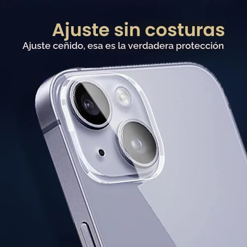 Vista 6 de Protector de lente de cámara para iPhone 13 de 6.1 pulgadas/iPhone 13 Mini de 5.4 pulgadas, vidrio templado 9H, Ultra HD, resistente a los arañazos