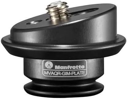Vista 4 de Manfrotto Move Quick Release System GIM-Pod Plate, Gimboom Accesorios, Estabilizador de Cámara, Placa de Cámara para CSC, para Creación