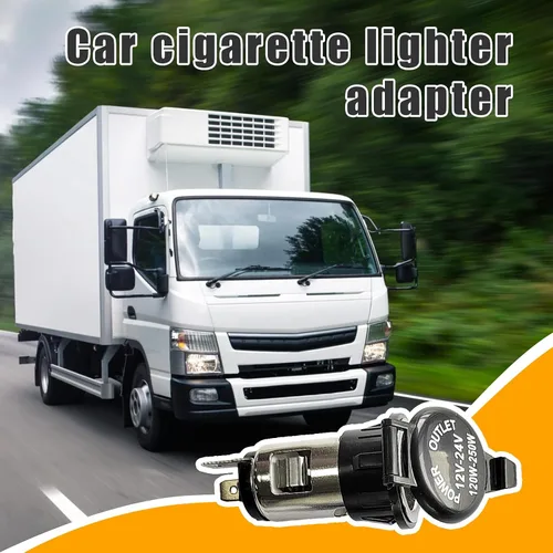 Vista 6 de Augeny Enchufe para encendedor de cigarrillos de automóvil, adaptador de encendedor de cigarrillos automático de 12 V con cubierta impermeable