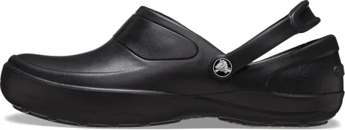 Vista 7 de Crocs Mercy Work para mujer, Negro/Negro