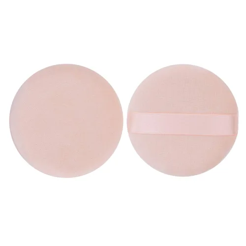 Vista 3 de Senkary 8 almohadillas de polvo de algodón suave para maquillaje, para polvo, suelto, prensado y corporal (2.36 pulgadas)