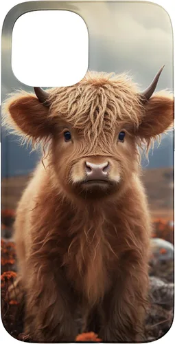 Vista 6 de Funda Highland Cow para iPhone 16