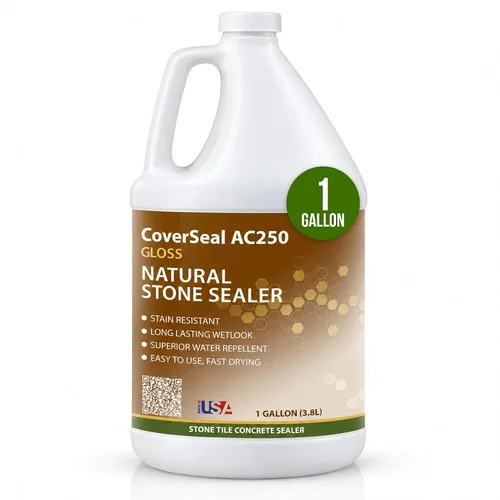 Vista 5 de CoverTec CoverSeal AC250 Matte Stone, Tile and Concrete Sealer 4 Oz
