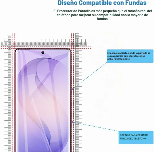 Vista 2 de Paquete de 2+2 protectores de pantalla de película de TPU suave y flexible para Samsung Galaxy S26 Ultra y protector de lente de cámara, cobertura