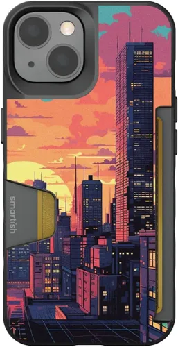 Vista 129 de Smartish - City Height - Funda delgada para iPhone 13, Gripmunk [ligera + protectora], cubierta fina - Compatible con iPhone 13