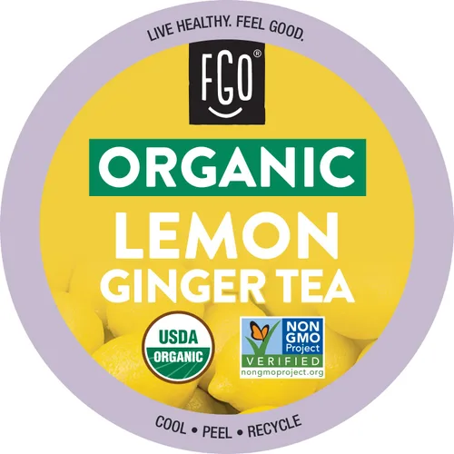 Vista 12 de FGO Cápsulas K-Cup de té negro orgánico Chai para Keurig, 24 unidades (paquete de 1), té negro premium con especias Chai es orgánico por la USDA