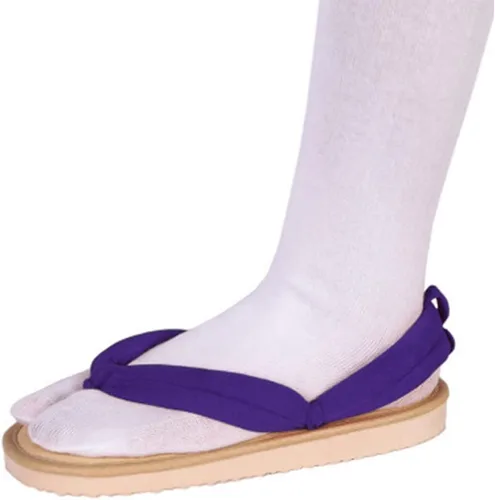 Vista 3 de UZAIN Anime Cosplay Clog Shoes Cosplay Sandal Prop Oshitari with Socks
