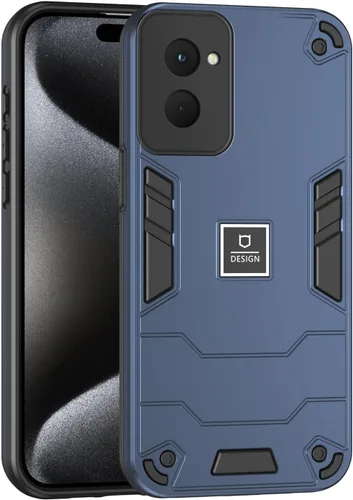 Vista 368 de Funda compatible con Redmi A1, compatible con Redmi A2 2 en 1 [PC dura + TPU], funda de teléfono negra
