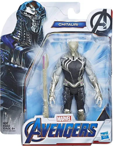 Vista 2 de Avengers Marvel Chitauri - Figura de acción de villano de Marvel de 6 pulgadas