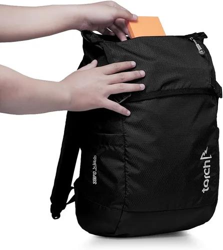 Vista 4 de torch Mochila Sinpo, Negro azabache, Mochila casual