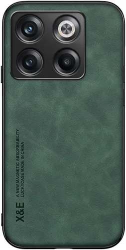 Vista 6 de Kepuch Silklike Funda para Oneplus 10T/Ace Pro - Cubierta Parachoques Placa De Metal Incorporada Para Oneplus 10T/Ace Pro - Negro