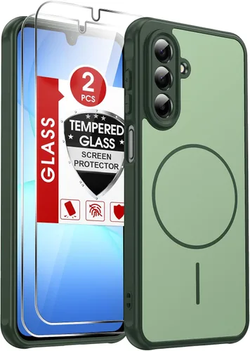 Vista 328 de LeYi Funda para teléfono Samsung-S23: protector de pantalla e imán MagSafe Púrpura