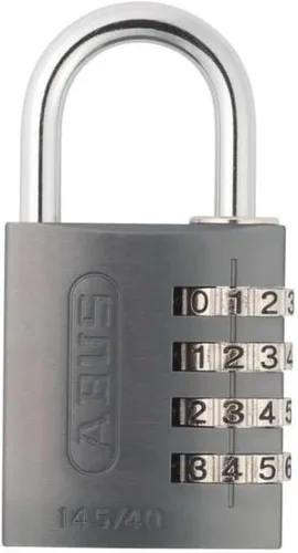 Vista 11 de ABUS 145/20 Pequeña Cerradura de Combinación No-TSA para Equipaje, Mochila, Reajustable, Negro
