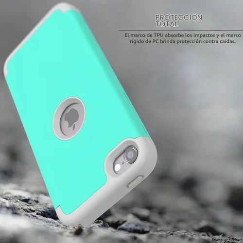 Vista 5 de Funda iPod Touch 5, iPod Touch 6, funda resistente a impacto fuertes SLMY (TM), funda protectora para iPod Apple Touch 5ta y 6ta