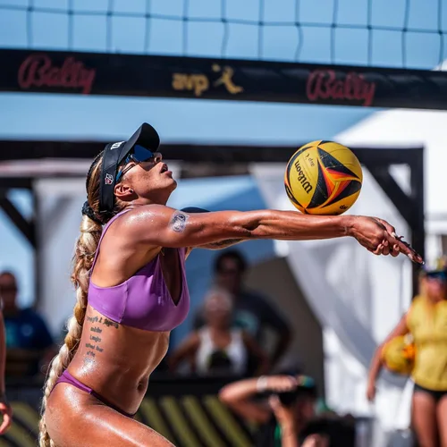 Vista 6 de Wilson AVP Pelotas de Voleibol de Juego - Tamaño Oficial