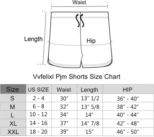 Vista 7 de vvfelixl Pantalones cortos de dormir para mujeres, cachorros, pantalones cortos de pijama con bolsillos, pantalones de dormir S-XXL