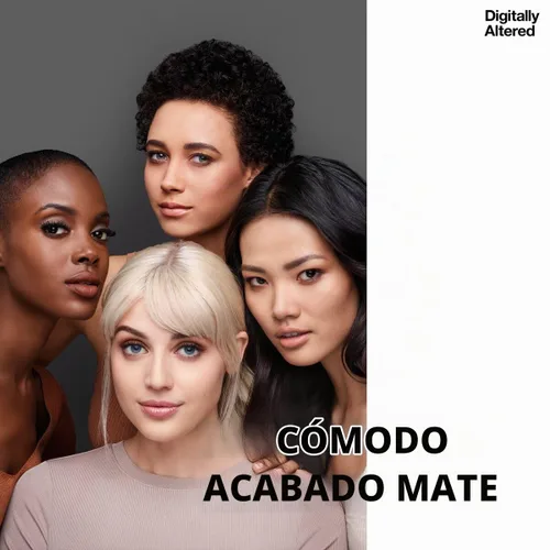 Vista 5 de COVERGIRL TruBlend Base Líquida Mate Hecha, Dorado Profundo, 1.01 Fl Oz (Paquete de 1)