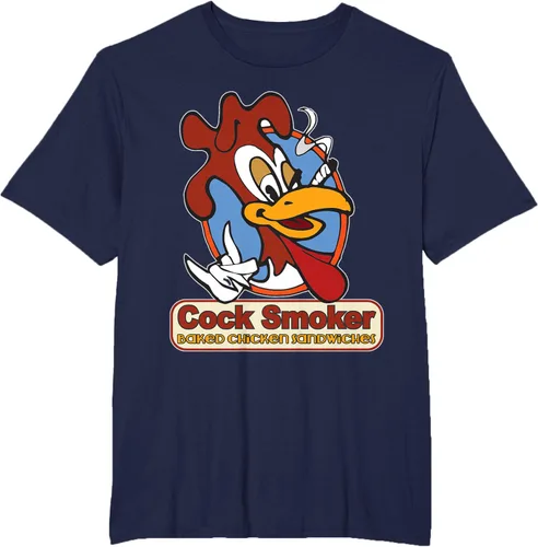 Vista 56 de Kevin Smith Jay & Silent Bob Reboot Cock Smoker Logo Dark Camiseta, Negro