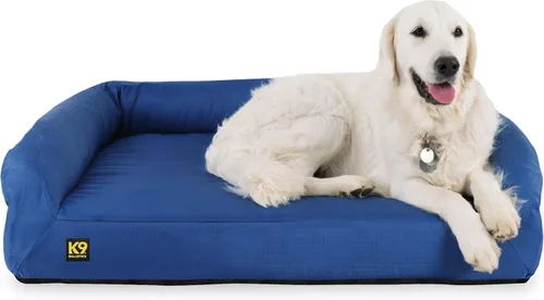 Vista 17 de K9 Ballistics Cama ortopédica resistente para perros con cojín pequeño, lavable, duradera y resistente al agua, hecha para perros de juguete y Negro