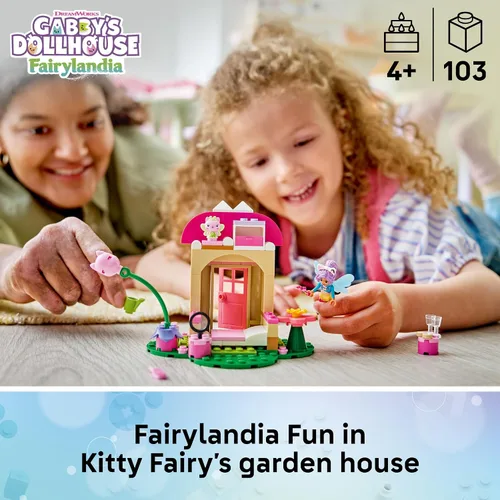 Vista 2 de LEGO Gabby's Dollhouse Kitty Fairy's Garden House 11212