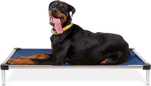 Vista 10 de K9 Ballistics Cama Cot Elevada de Enfriamiento para Exteriores a Prueba de Masticación para Perros Pequeños y Cachorros - Prácticamente