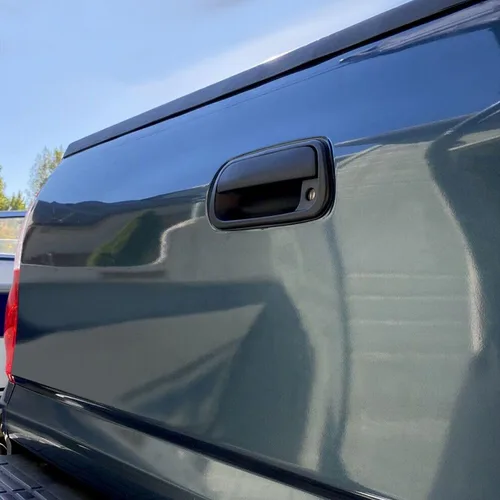 Vista 7 de Manija de portón trasero para Toyota para Tundra Base/Limited/SR5 2000-2006 Puerta trasera para coche texturizado camión trasero negro 690900C030