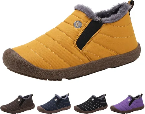 Vista 4 de Cute Winter Boots for Women Fashion Womens Winter Ankle Boots Low Heel Winter Boots Waterproof Women's Winter Ankle Booties Waterproof Winter Boots