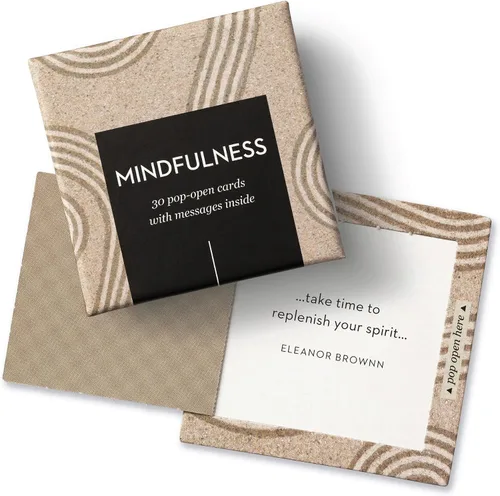 Vista 6 de Compendium ThoughtFulls Pop-Open Cards — Paquete de 4 de Grateful, Live with Intention, Mindfulness, Carpe Diem – 120 Pop-Open Cards, cada una