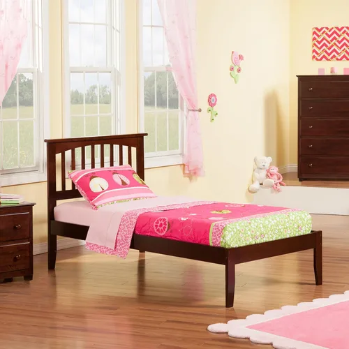 Vista 15 de AFI, Mission Queen - Cama plataforma color espresso